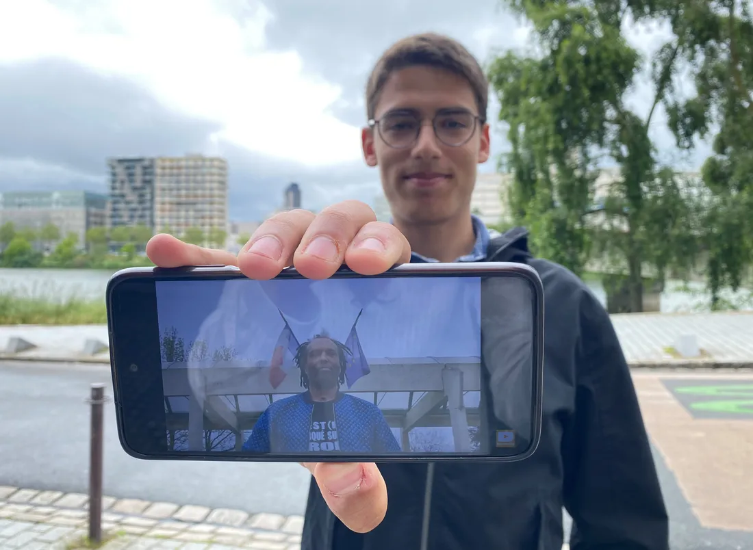 Gaspard Florin-Camagna, lauréat du concours "Moteur !"