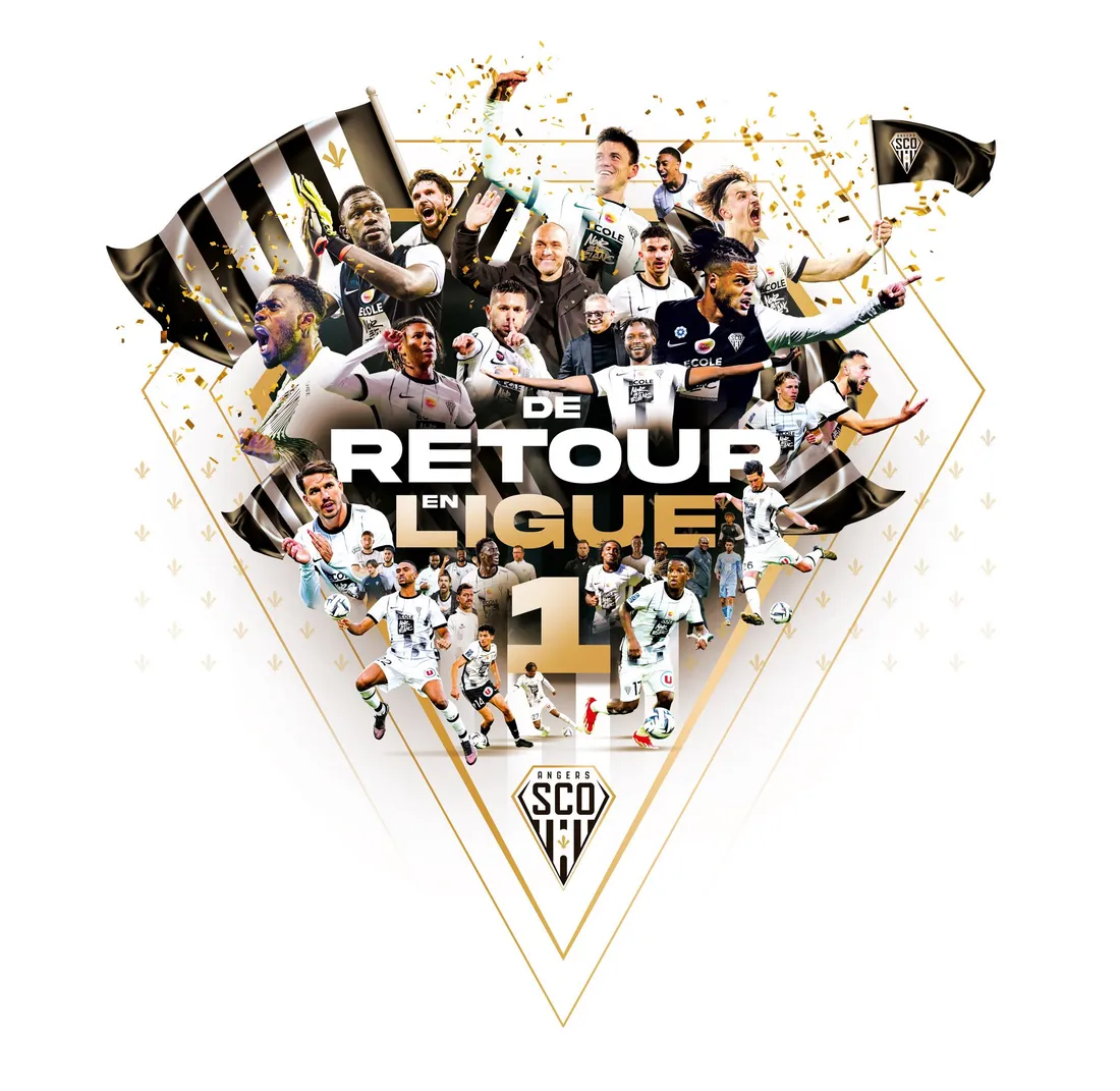Soirée de rêve pour Angers SCO, qui retrouve la Ligue 1