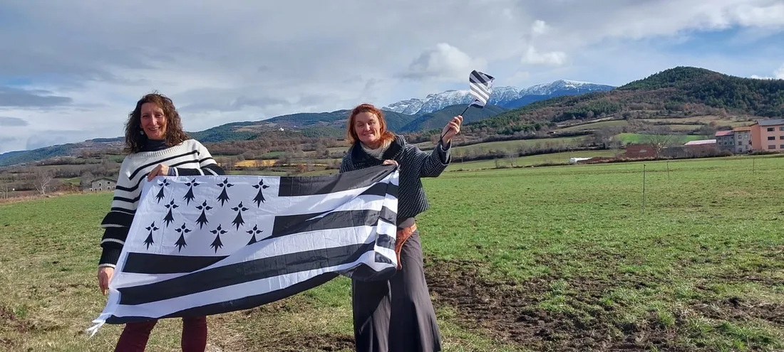 Gwen Moreau et une amie