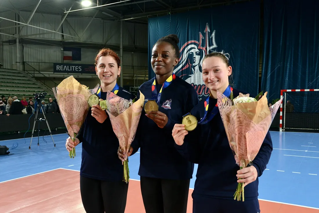 Handballeuses championnes du monde Neptunes de Nantes 