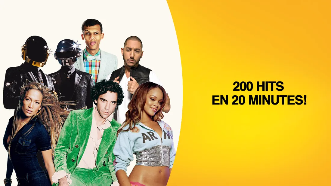 200 hits en 20 minutes - mix exclusif Hit West - 20 ans de hits de 2001 à 2020 dans un mashup inédit