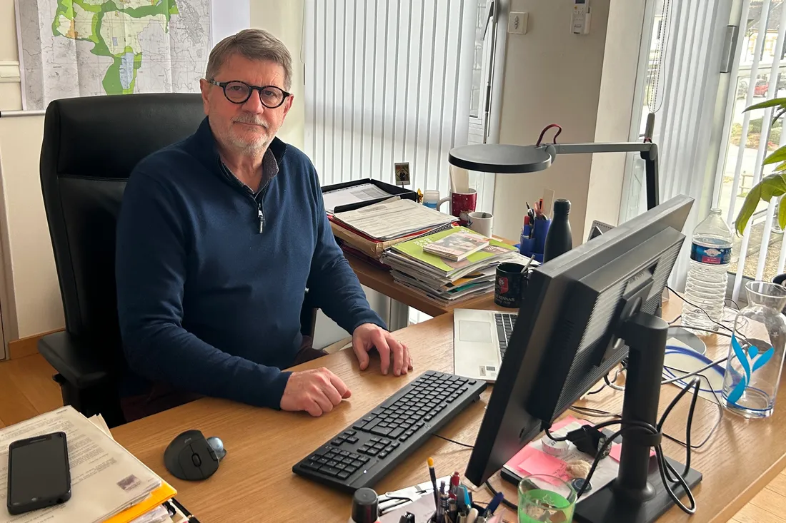 Philippe Salmon, maire de Bruz (35)