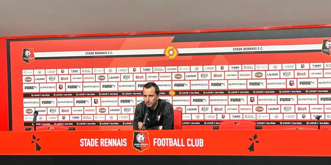 Julien Stéphan, entraineur du Stade Rennais 