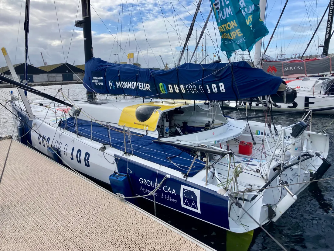 Monnoyeur - Duo for a job, le bateau de Benjamin Ferré