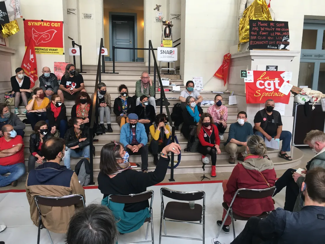 Intermittents de la place Graslin 