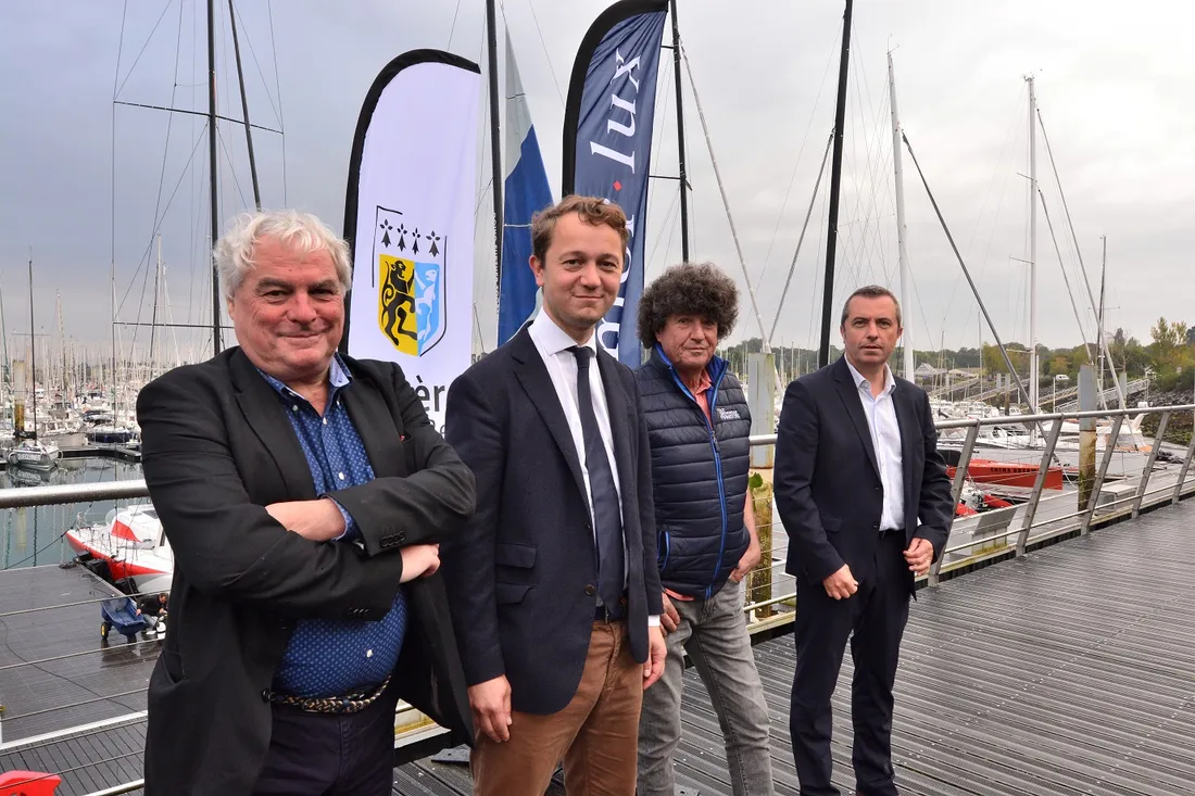 Jean Le Cam et ses sponsors