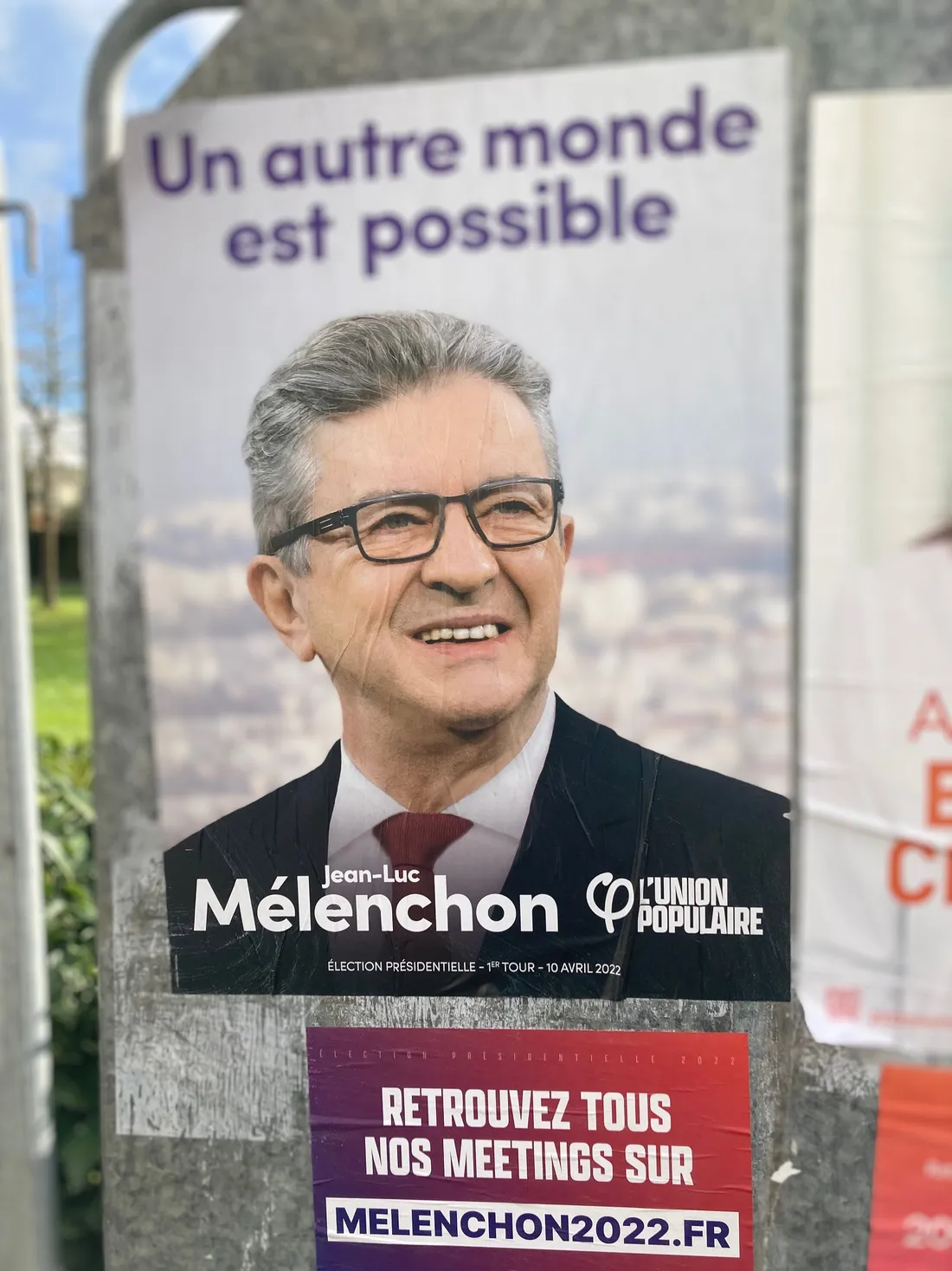 Affiche Jean-Luc Mélenchon