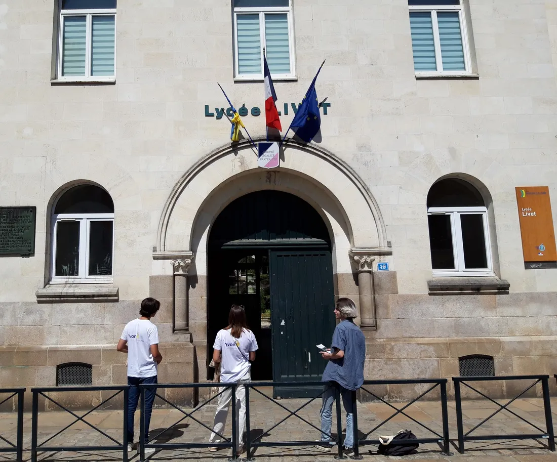 Lycée Livet à Nantes (illustration)