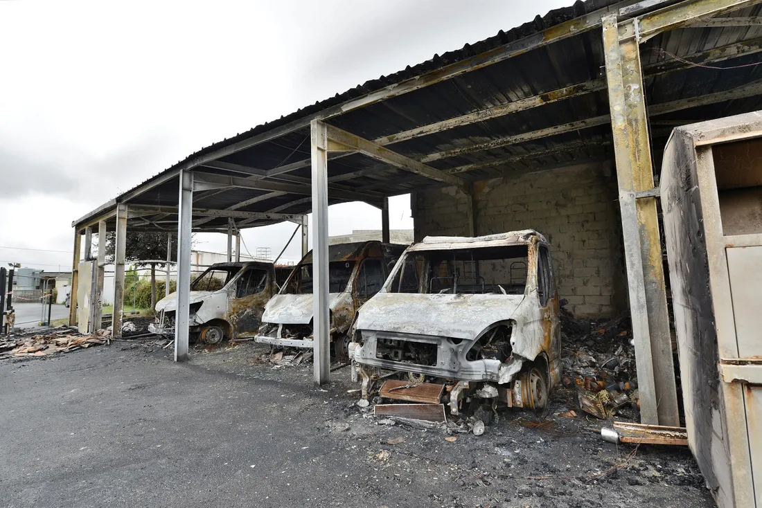 Les dégâts sont très importants