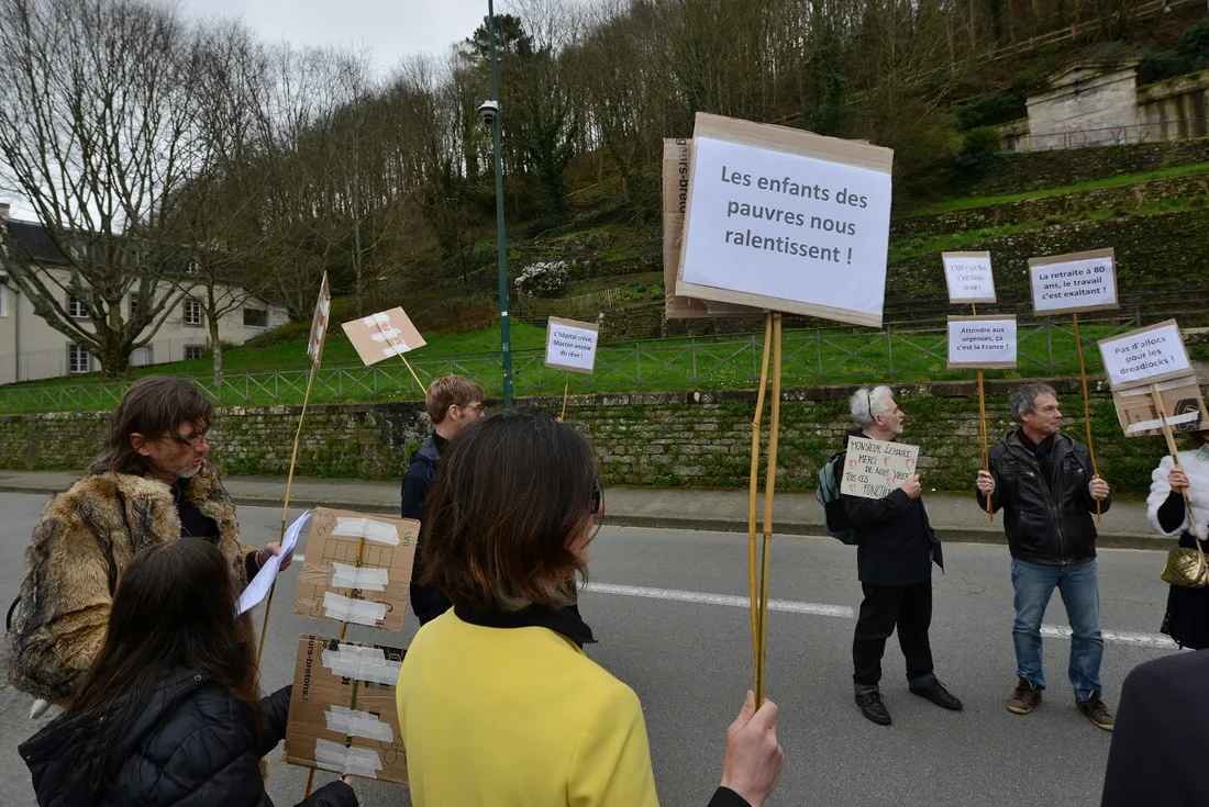 Mobilisation de la Fonction publique à Quimper
