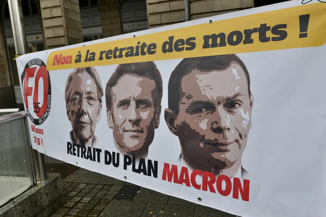 Rassemblement à Rennes (10 janvier 2023)