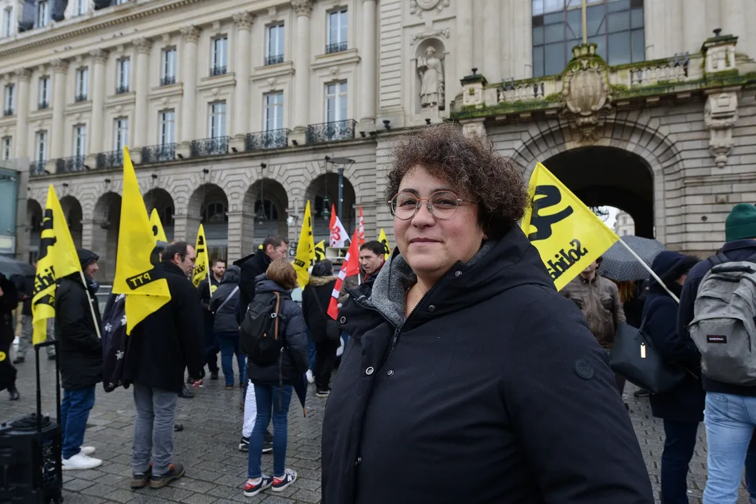 Rassemblement à Rennes (10 janvier 2023) - Sophie