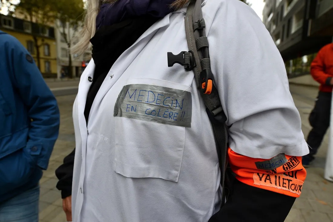 Médecins grévistes à la CPAM de Lorient