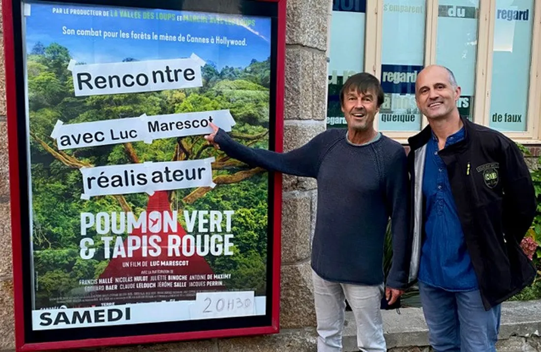Luc Marescot et Nicolas Hulot