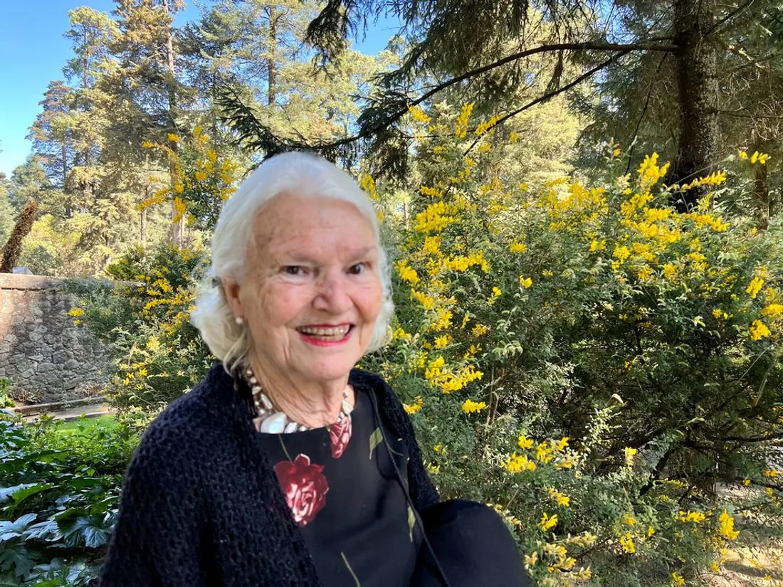 Maryvonne Folange à Mexico