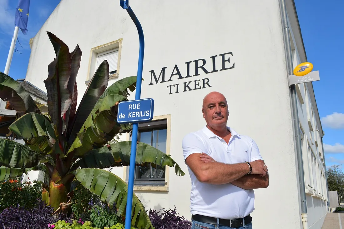 Dominique Guilloux, maire de Névez (29)