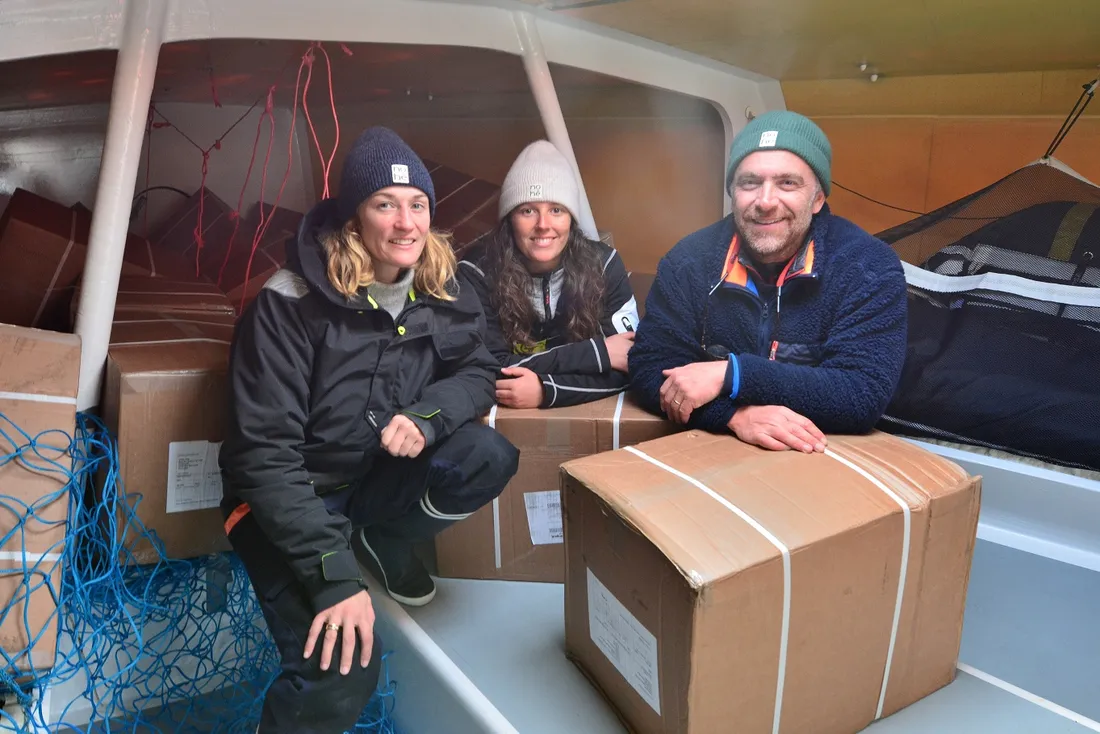 Noémie Catalano, Damien Jenner et Anne-Laure Silvestre