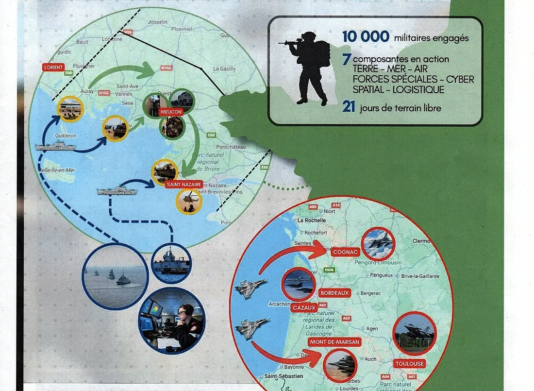 Exercice Orion 2026 Des Soldats Des Blind S Des Drones D Ploy S En ORION 2026 Infographie Recadr 