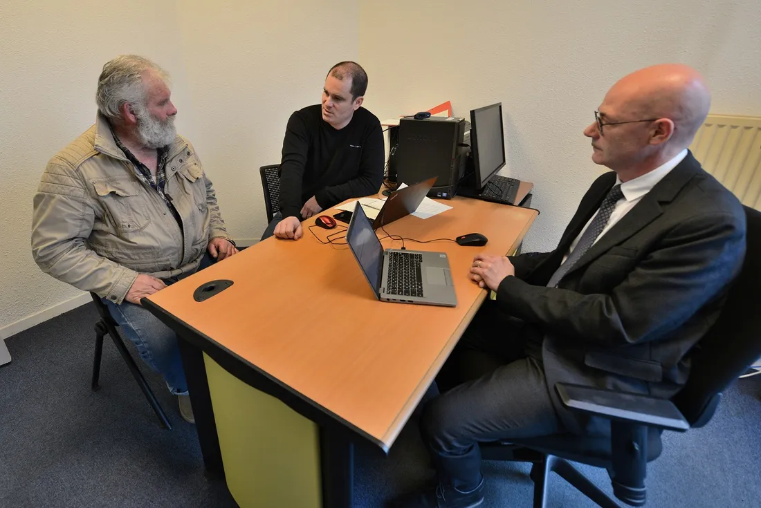 Jean-Pierre, Jean-Marc Lucas et Stéphane Lorret