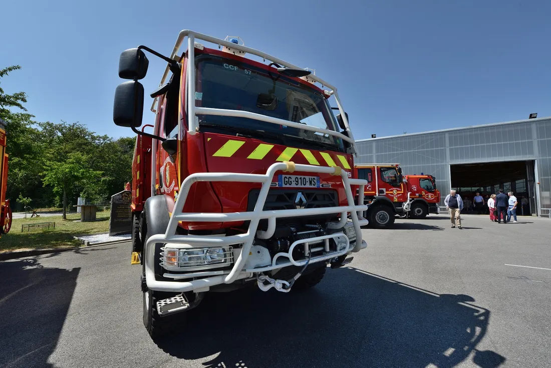 Véhicule neuf des pompiers du SDIS 29