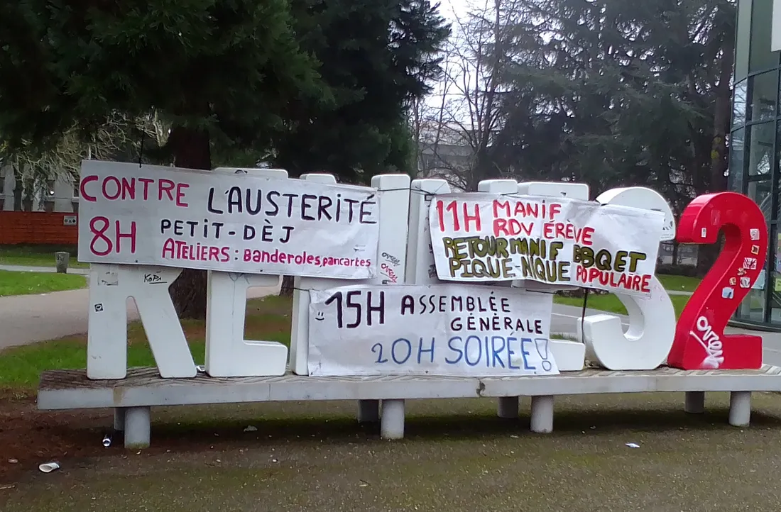 Rennes 2 se mobilise contre l'austérité dans les Universités : cours ...