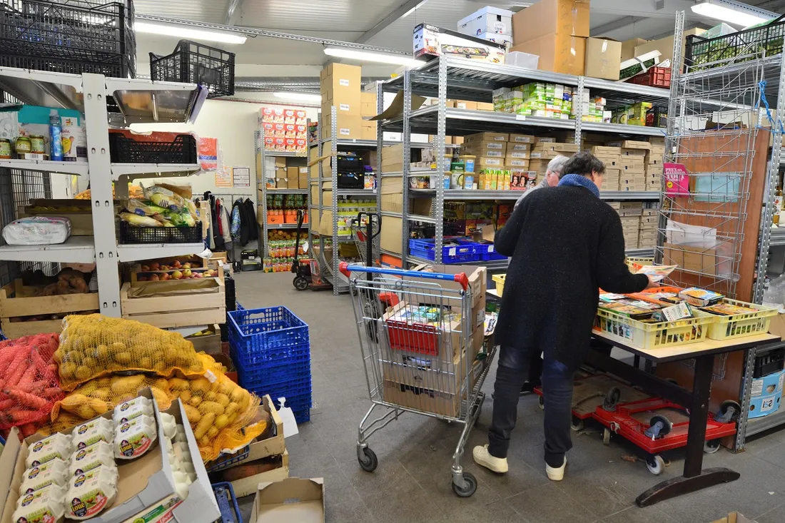 La réserve des Restos du Coeur