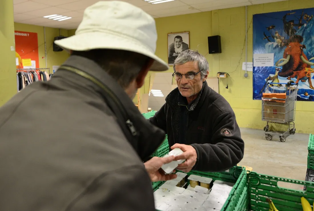 Distribution aux Restos du Coeur de Vannes