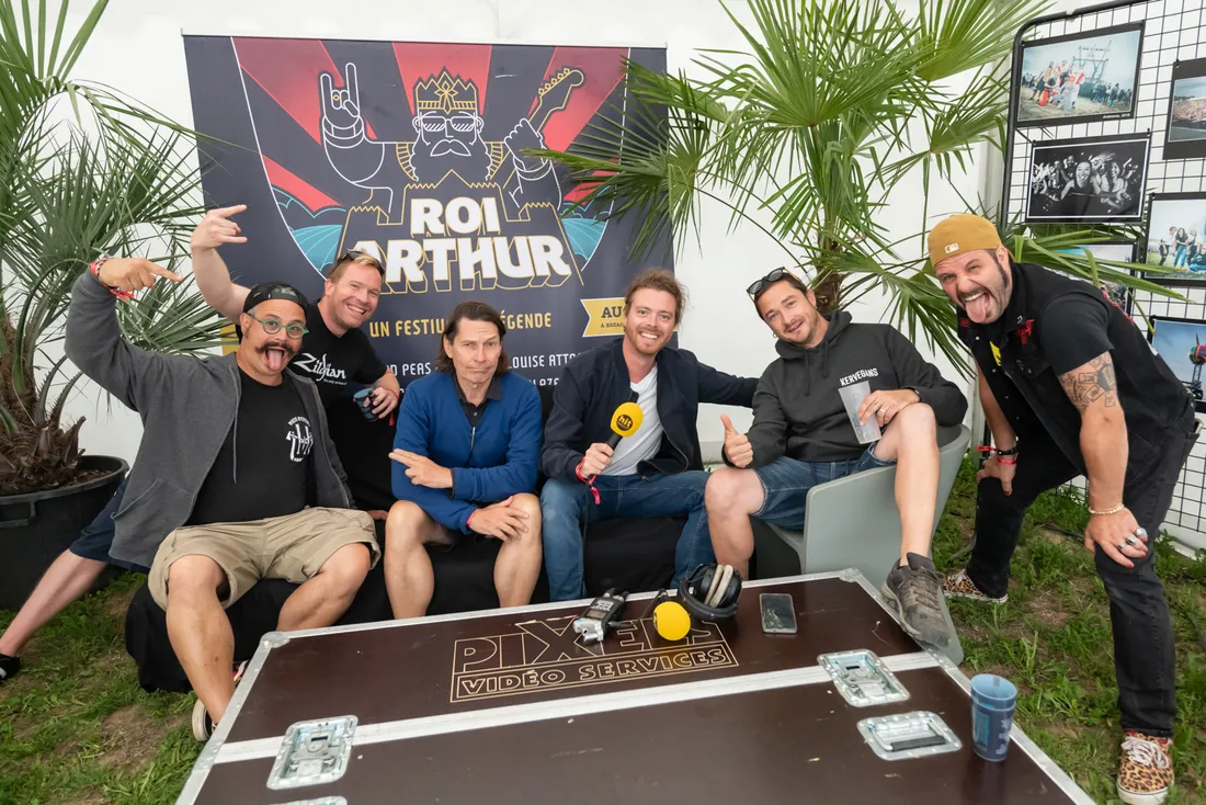 Le collectif B.R.E.T.O.N.S au festival du Roi Arthur 2023 (Ille-et-Vilaine)