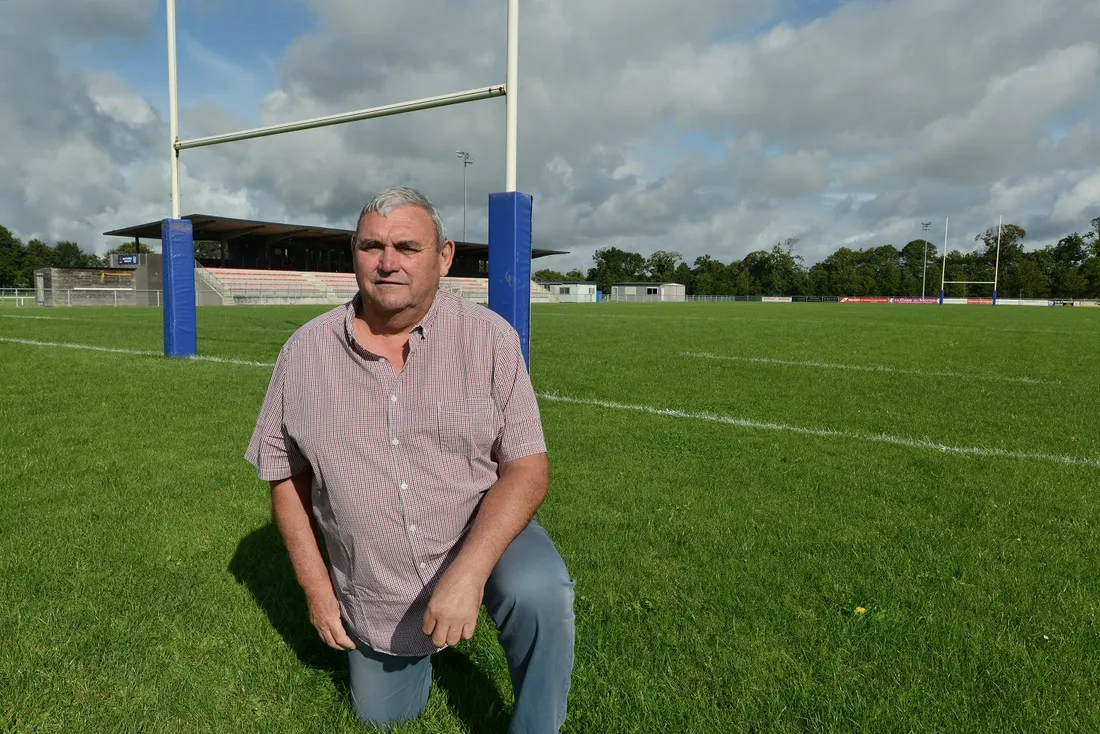 Loïc Tanneau, président du Rugby Club Concarnois