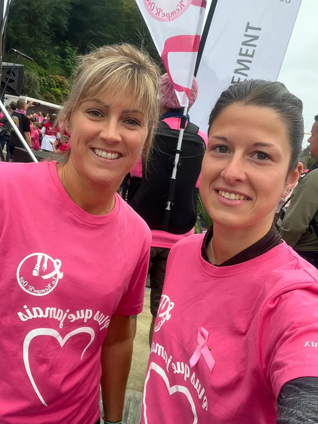 Jennifer Claquin et Lea Lebeul