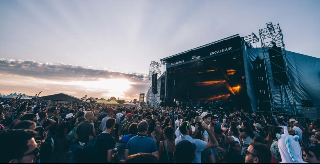 Ambiance au festival