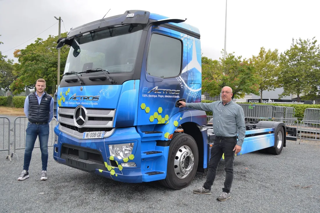Salon Mobilité électrique - camion