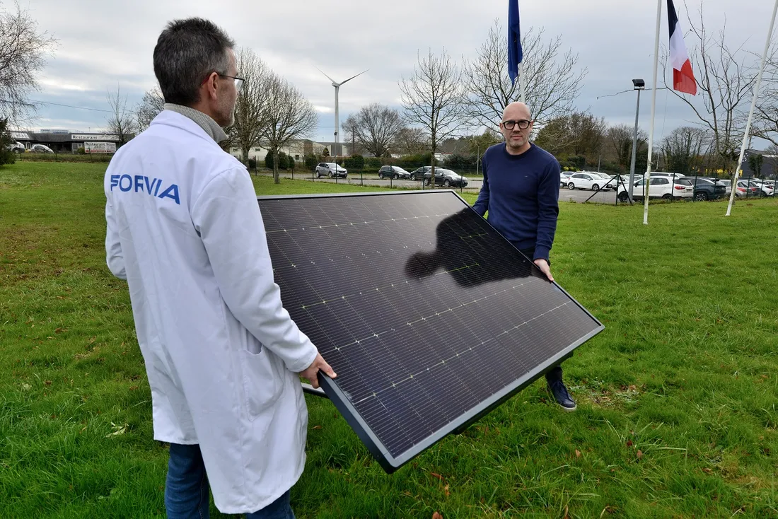 Station solaire Sunology de Bain sur Oust (35)