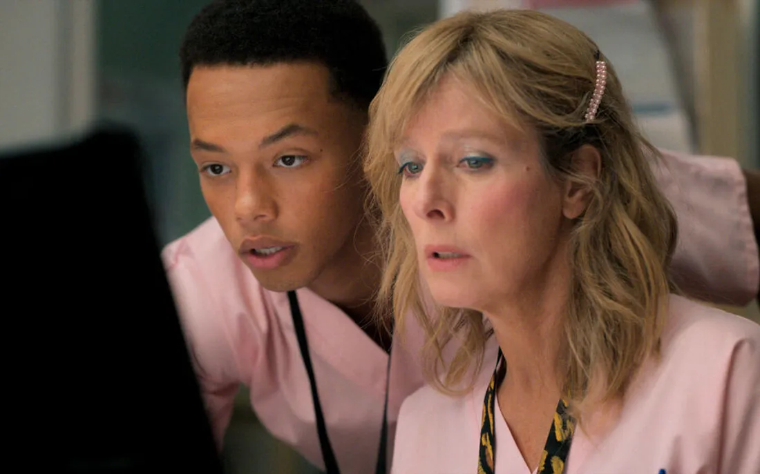 Melvin Boomer et Karin Viard