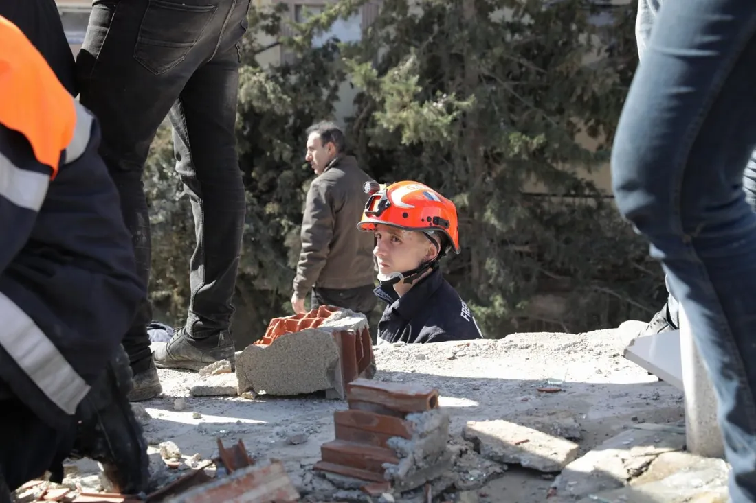 Séisme en Turquie - opération de secours