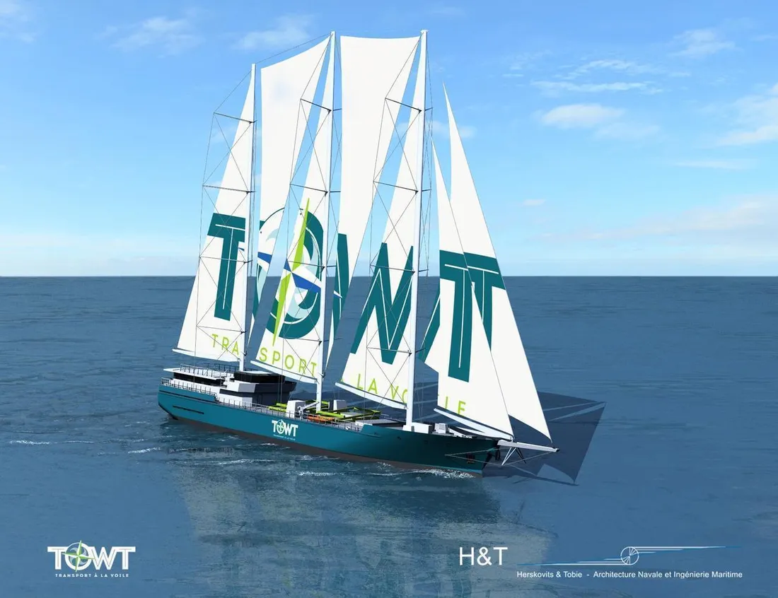 Le voilier TOWT