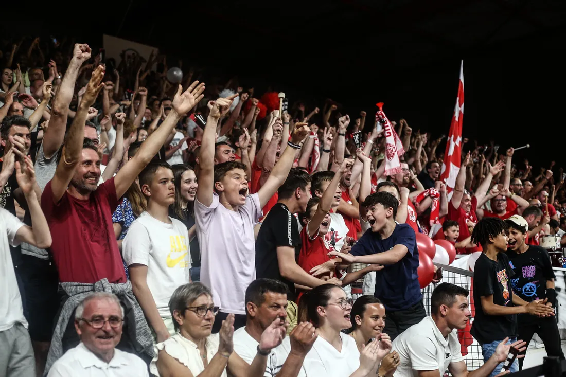 Les supporters de Cholet Basket