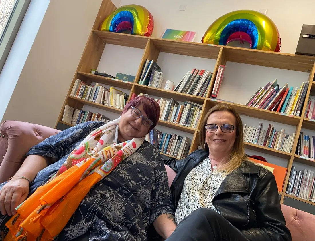 Violette et Gwénola, de l'association Nosig