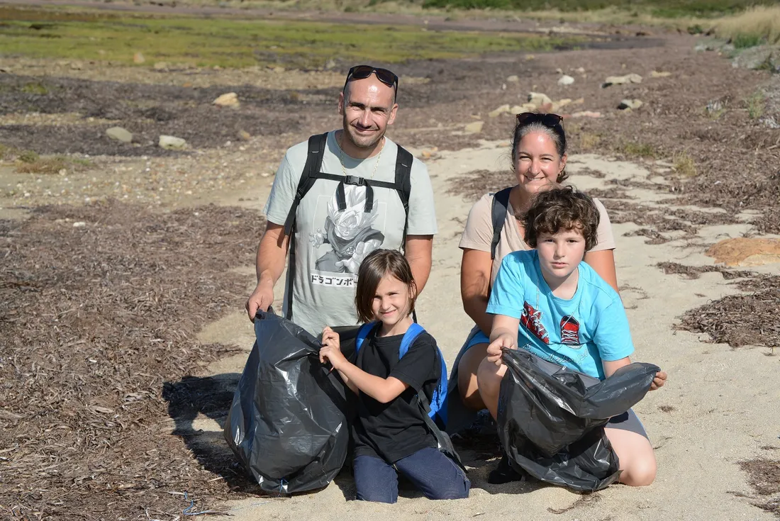 Erynn, Aodren, Gaël et Séverine