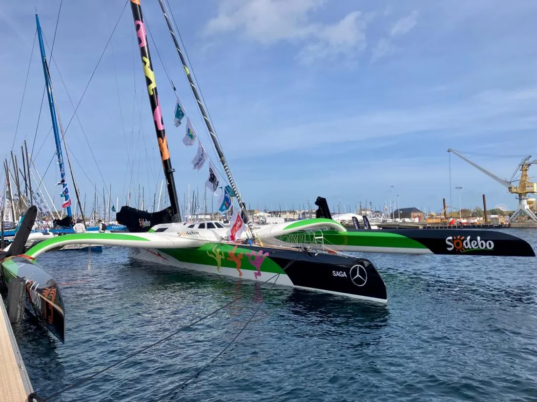 Sodebo, le bateau de Thomas Coville