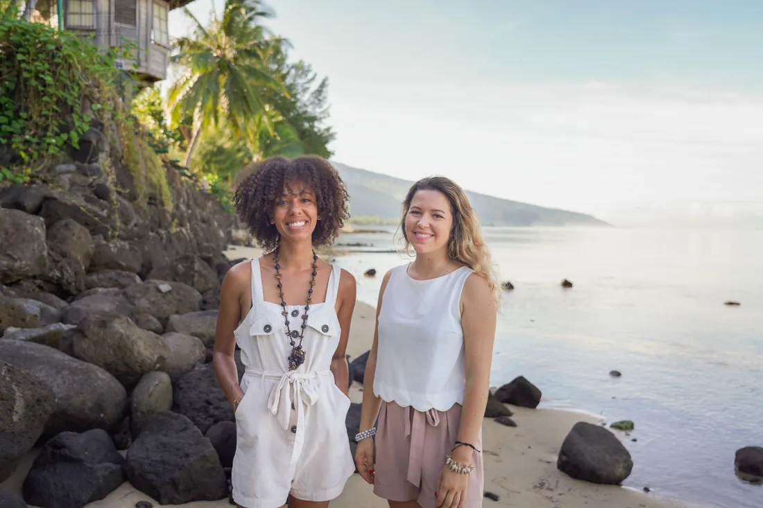 Yuna Le Corre et Aurélia Autret