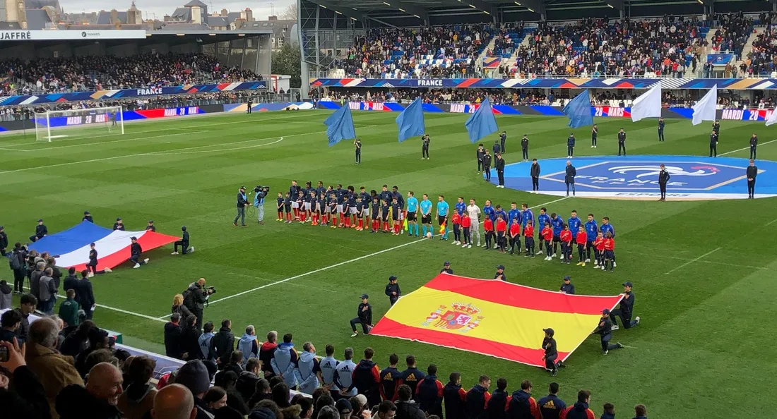 France - Espagne à La Rabine, mardi 28 mars 2023