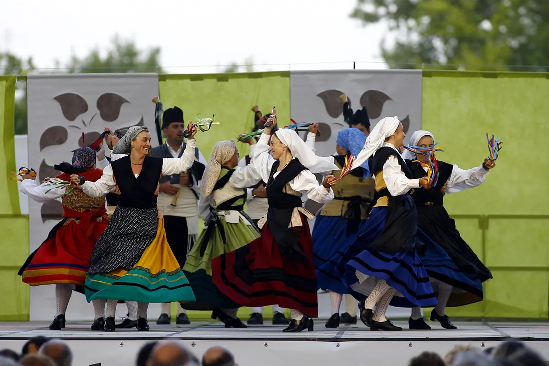Danseurs des Asturies.
