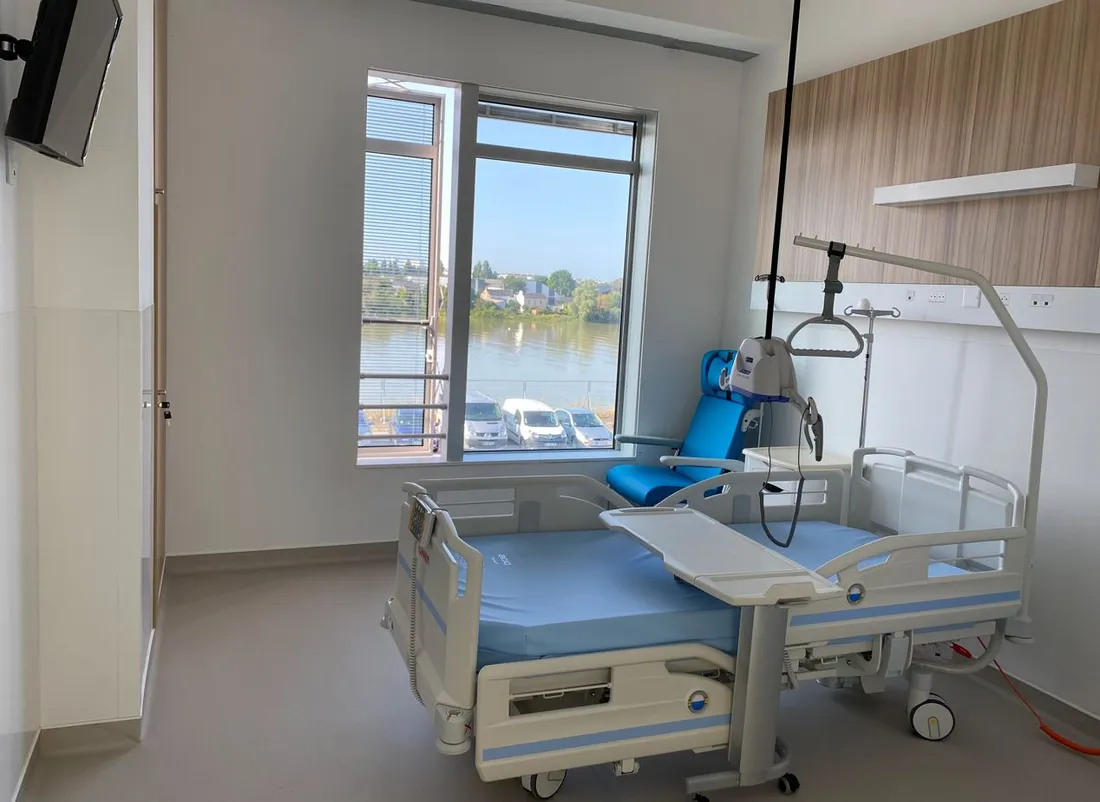 Certaines chambres du futur CHU auront vue sur la Loire