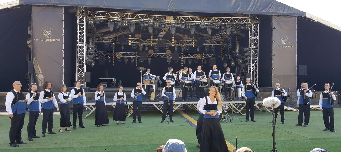 Festival Interceltique de Lorient 2022 - concours de bagad