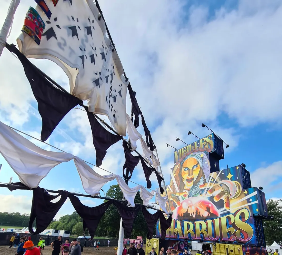 Le Gwenn Ha Du, étendard des Vieilles Charrues
