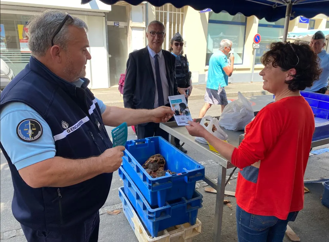 Distribution de flyers