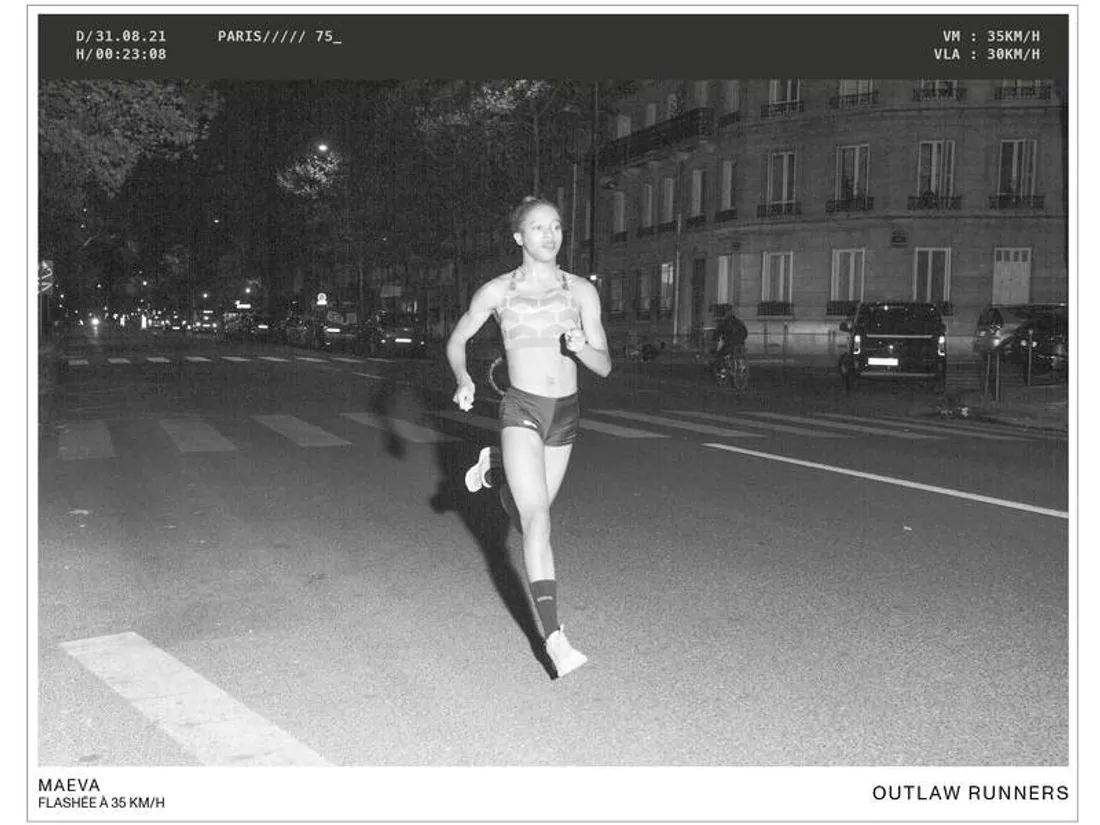 Sportif se fait flasher 