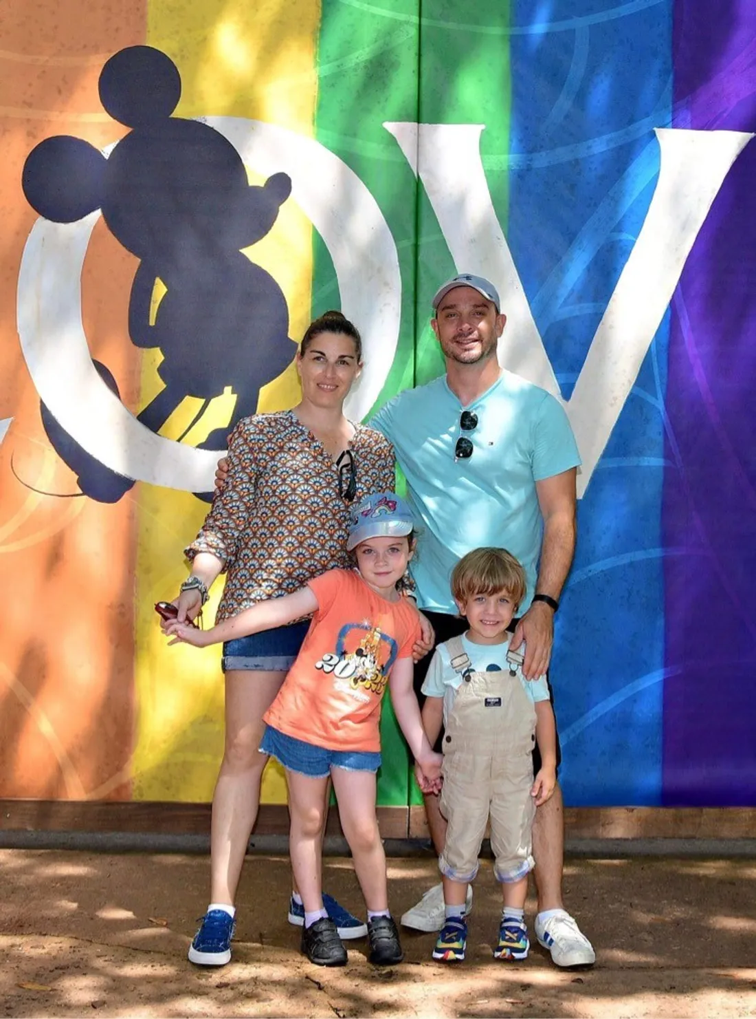 Jessica Cloarec en famille