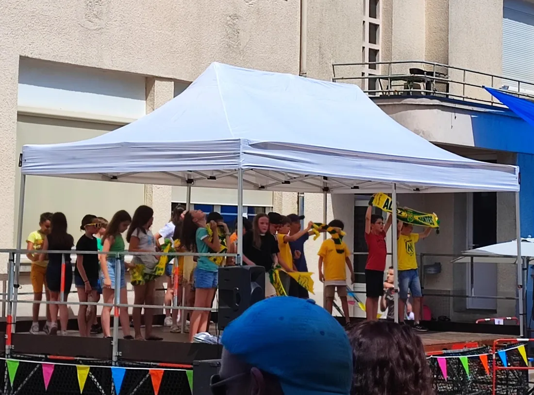 Le spectacle de l'école Don Bosco à Nantes